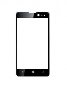 Replacement Front Glass For Iball Andi 4l Pulse White By - Maxbhi.com
