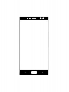 Replacement Front Glass For Oukitel K3 Black By - Maxbhi.com