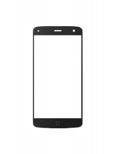Replacement Front Glass For Alcatel Flash 2017 Black By - Maxbhi.com