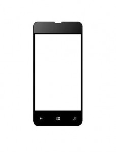 Replacement Front Glass For Yestel Q635 Black By - Maxbhi.com
