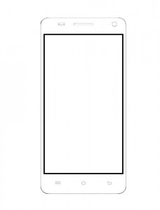 Replacement Front Glass For Bq Aquaris 5 7 White By - Maxbhi Com