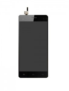 Lcd With Touch Screen For Micromax Canvas Hd Plus A190 Black By - Maxbhi.com