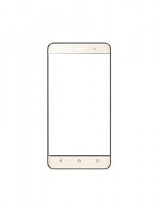 Touch Screen Digitizer For Celkon Mega 4g White By - Maxbhi.com