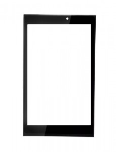 Replacement Front Glass For Digiflip Pro Xt811 Black By - Maxbhi.com