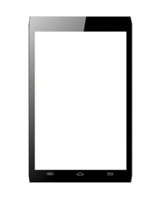 Replacement Front Glass For Intex Aqua X Black By - Maxbhi.com