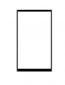 Replacement Front Glass For Panasonic Eluga Pure White By - Maxbhi.com
