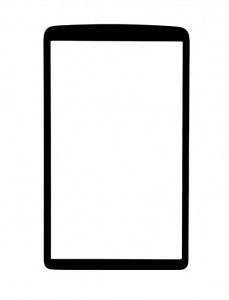 Replacement Front Glass For Htc Desire A8180 Black By - Maxbhi.com