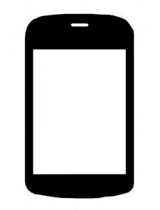 Replacement Front Glass For Karbonn K3000 Black By - Maxbhi.com