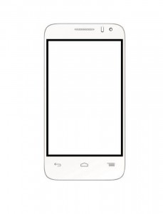 Replacement Front Glass For Idea Magna White By - Maxbhi.com