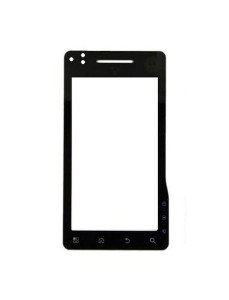 Replacement Front Glass For Motorola Xt720 Motoroi Black By - Maxbhi.com