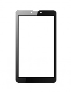 Replacement Front Glass For I Kall N8 Black By - Maxbhi.com