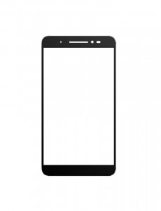 Replacement Front Glass For Asus Zenfone Go Zb690kg Black By - Maxbhi.com