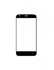Replacement Front Glass For Clout X422 Exotic White By - Maxbhi.com