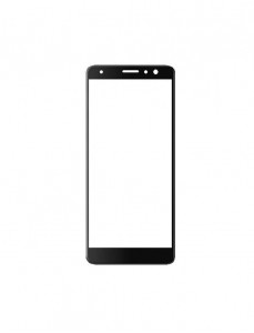 Replacement Front Glass For Energizer Power Max P490s White By - Maxbhi.com