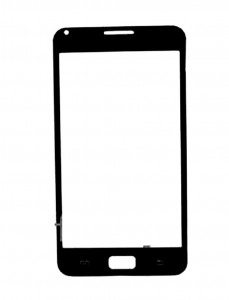 Replacement Front Glass For Samsung Galaxy Note Android 4 0 A9230 Black By - Maxbhi Com