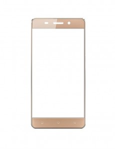 Replacement Front Glass For Gionee Marathon M5 Gold By - Maxbhi.com