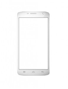 Replacement Front Glass For Karbonn A27 Plus White By - Maxbhi.com