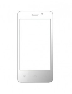 Replacement Front Glass For Karbonn A99 Star White By - Maxbhi.com