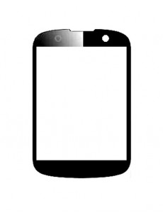 Replacement Front Glass For Intex Player Black By - Maxbhi.com