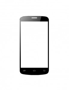 Replacement Front Glass For Reach Sense 100 White By - Maxbhi.com