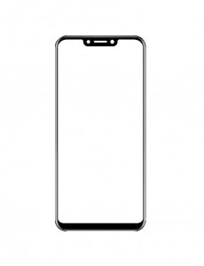 Replacement Front Glass For Lenovo Z5 White By - Maxbhi.com