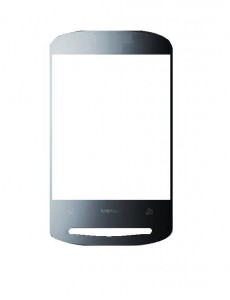 Replacement Front Glass For Mts Livewire Sp100 Black By - Maxbhi.com