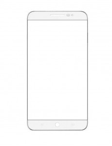 Replacement Front Glass For Coolpad Y80d Black By - Maxbhi Com