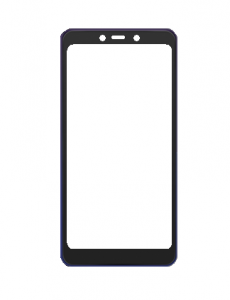 Replacement Front Glass For Itel P33 Plus Grey By - Maxbhi Com