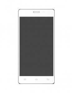 Lcd With Touch Screen For Spice Stellar Mi526 White By - Maxbhi.com