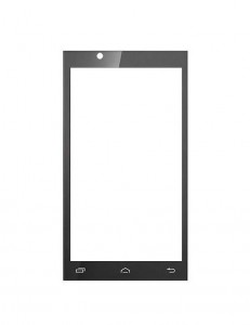 Replacement Front Glass For Xolo Q710s White By - Maxbhi.com