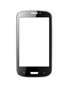 Replacement Front Glass For Arc Mobile Nitro 500d Black By - Maxbhi.com
