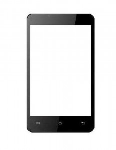 Replacement Front Glass For Lava Iris 349 Sleek White By - Maxbhi.com