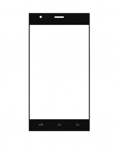Replacement Front Glass For Spice Proton 6 Blue By - Maxbhi.com