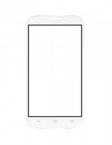 Replacement Front Glass For Huawei Y600 White By - Maxbhi.com
