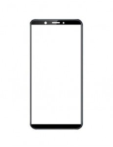 Replacement Front Glass For Lenovo K5 Note 2018 Black By - Maxbhi.com