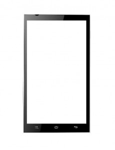 Touch Screen Digitizer For Celkon Millennia Me Q54 Plus Black By - Maxbhi.com