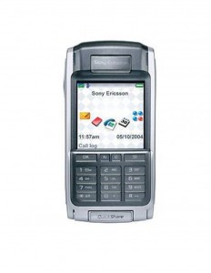 LCD with Touch Screen for Sony Ericsson P910i - White