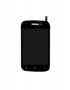 Lcd With Touch Screen For Intex Cloud X4 Black By - Maxbhi.com