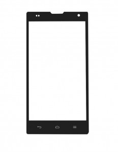 Replacement Front Glass For Huawei Honor 3c Black By - Maxbhi.com