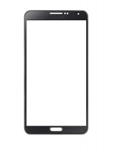 Replacement Front Glass For Concord Flyfix 6 Black By - Maxbhi.com