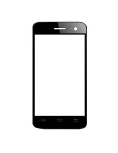 Replacement Front Glass For Sansui U40 Black By - Maxbhi.com
