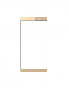 Replacement Front Glass For Qmobile E1 Black By - Maxbhi.com
