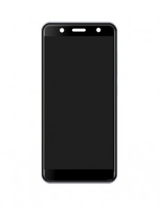 Lcd With Touch Screen For Yezz Max 1 Black By - Maxbhi Com