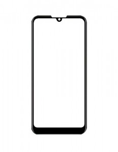 Replacement Front Glass For Honor 8a Prime Black By - Maxbhi Com