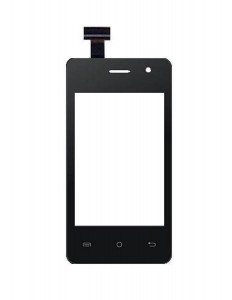 Touch Screen Digitizer For Intex Aqua V2 Black By - Maxbhi.com