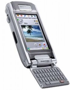 LCD with Touch Screen for Sony Ericsson P910c - Black