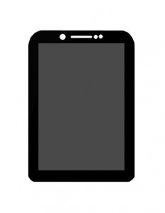 Lcd With Touch Screen For Karbonn A51q Black By - Maxbhi.com