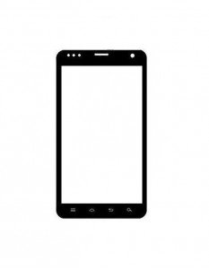 Replacement Front Glass For Karbonn A30 White By - Maxbhi.com