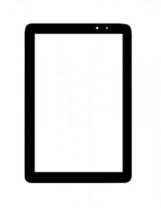 Replacement Front Glass For Samsung Galaxy Tab 7.7 Lte I815 White By - Maxbhi.com