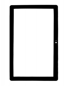 Replacement Front Glass For Acer Aspire P3171 Silver By - Maxbhi.com